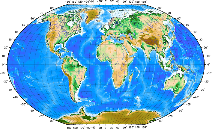 Sistema de Coordenadas Geográficas. Fonte: Documentação do QGIS.